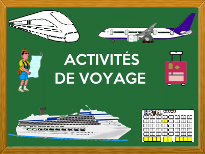 <strong>ACTIVITÉS DE VOYAGES</strong>